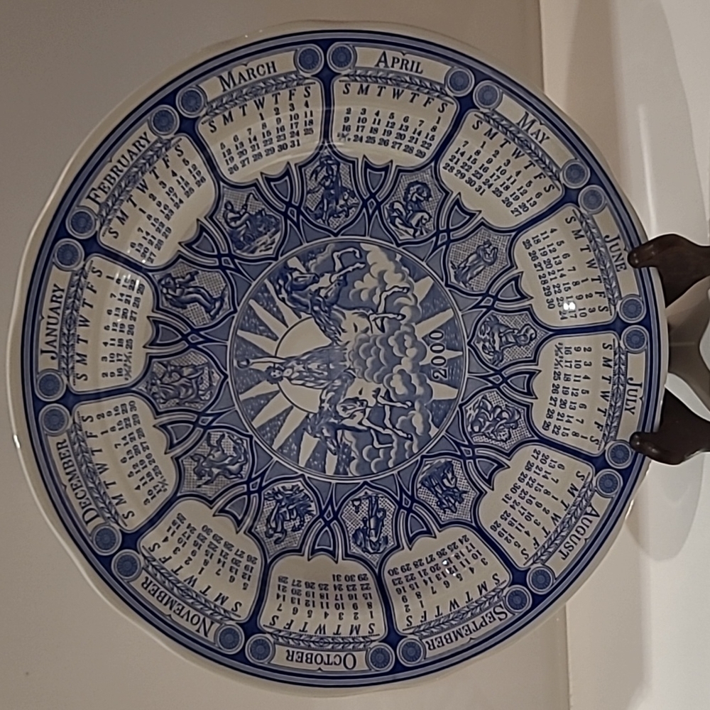 2000s Spode  In Celebration of millennium plat made in England  s3668-z